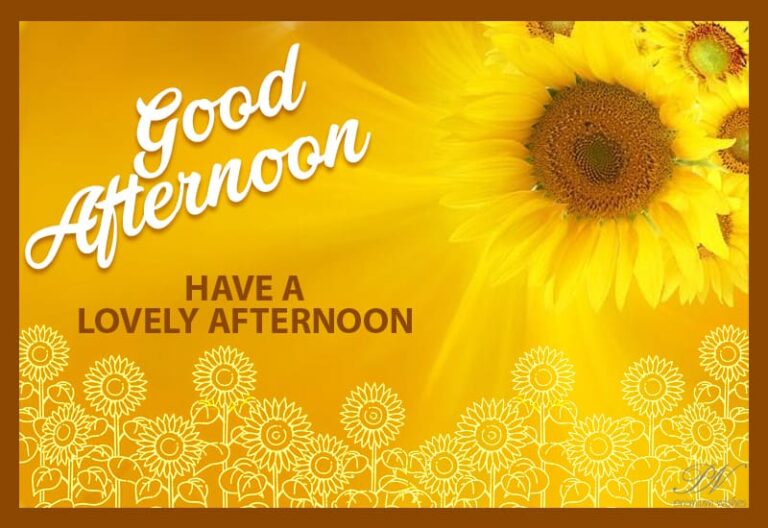 Good Afternoon Wishes