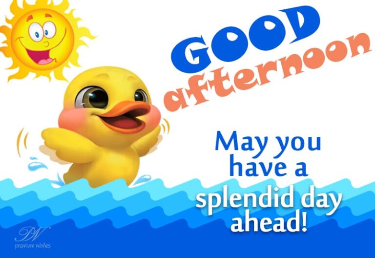 Good Afternoon Wishes