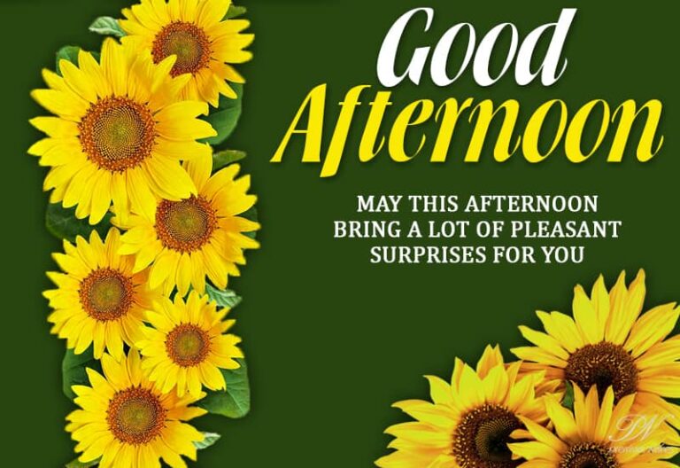 Good Afternoon Wishes