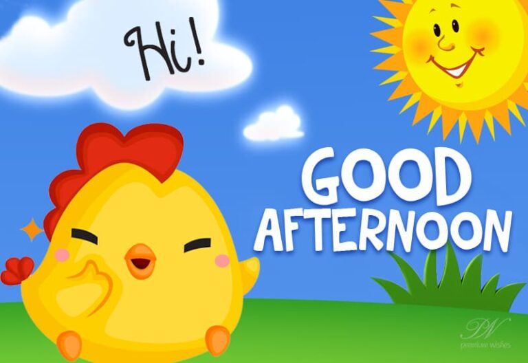 Good Afternoon Wishes