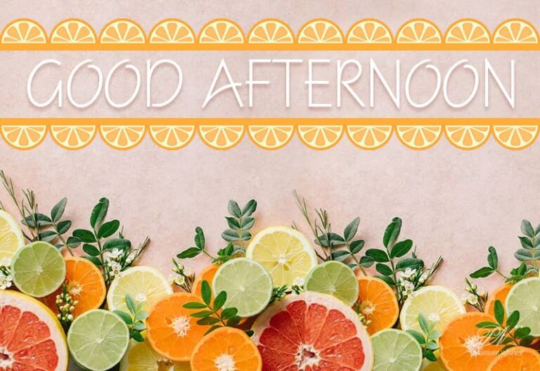 Good Afternoon Wishes