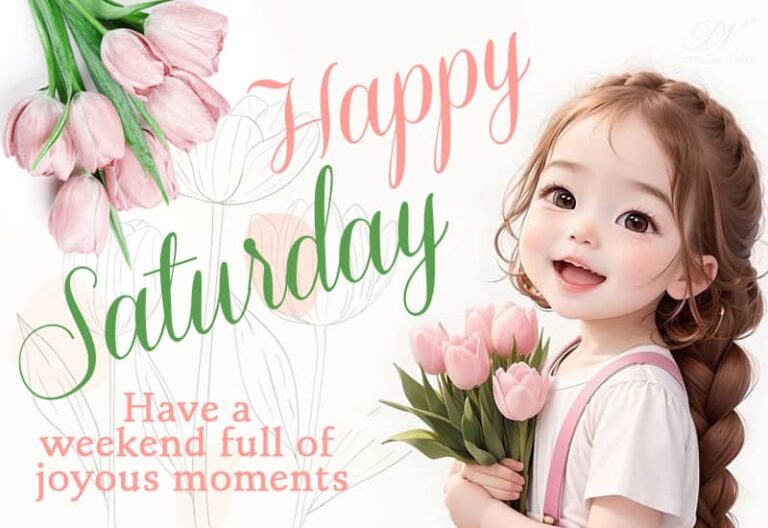 Happy Saturday – Have a weekend full of joyous moments