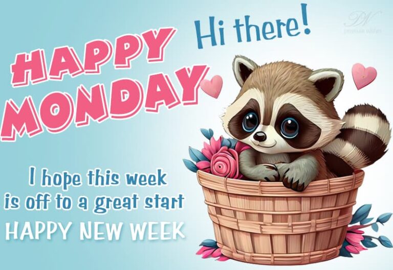 Happy Monday – I hope this week is off to a great start – Happy New Week