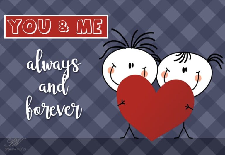 You and me  – Always and forever
