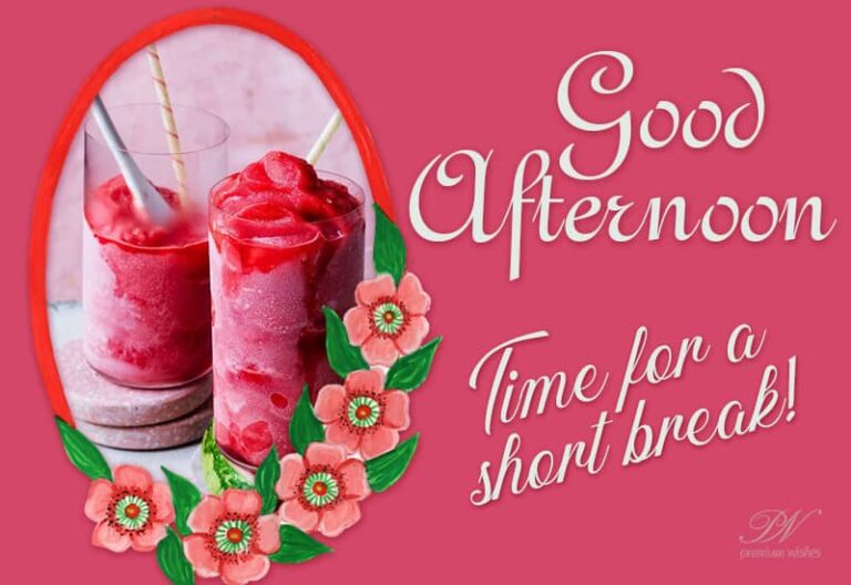Good Afternoon Wishes