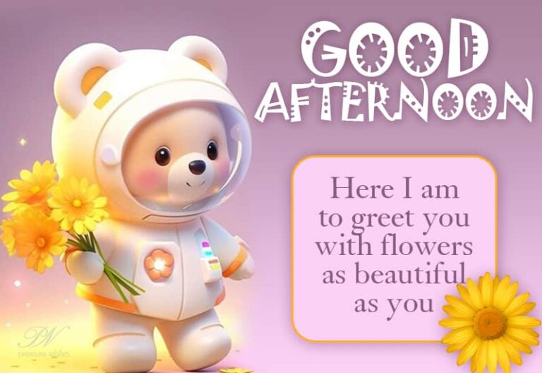 Good Afternoon Wishes