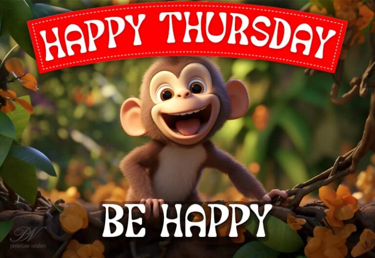 Happy Thursday Never give up. You are a great fighter – Be Happy