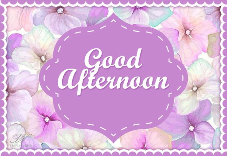 Good Afternoon Wishes