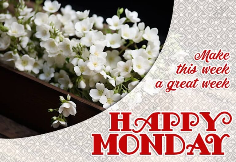 Happy Monday – Make this week a great week