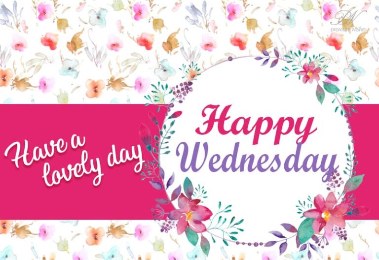 Happy Wednesday – Have a lovely day
