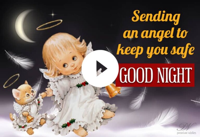 Angels Good Night Greetings – Good Night Whatsapp Status Video with Angels