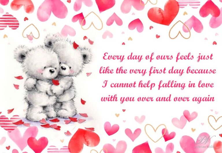 I cannot help falling in love