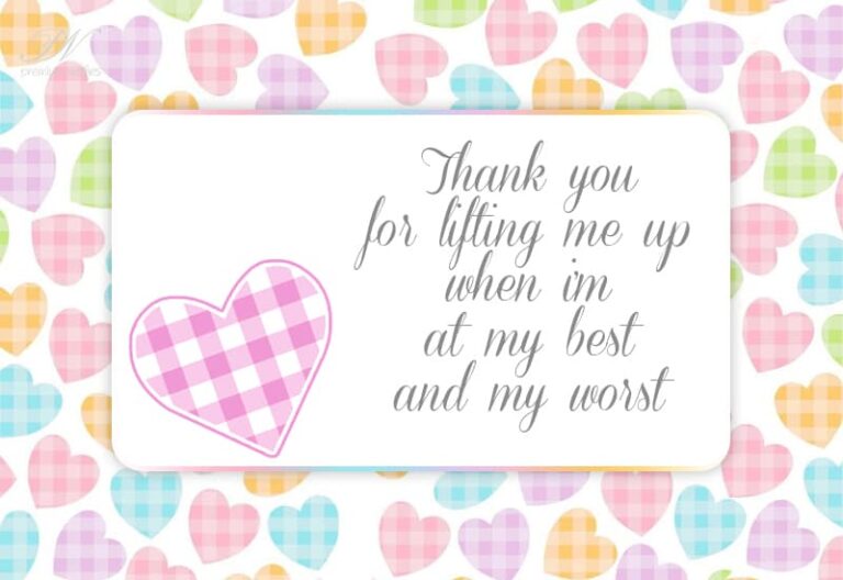 Thank you for lifting me up when am at my best and my worst