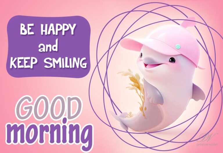 Be Happy and Keep Smiling – Good Morning