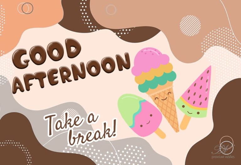 Good Afternoon Wishes