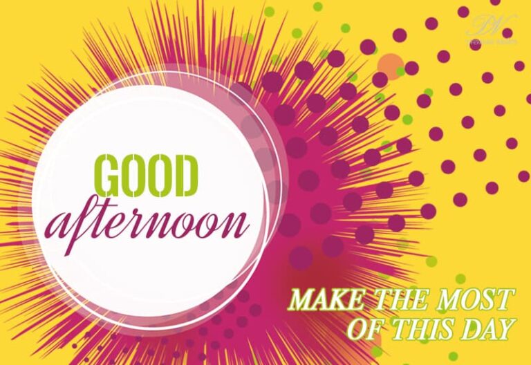 Good Afternoon Wishes