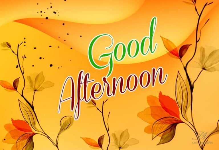 Good Afternoon Wishes