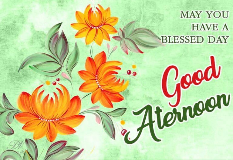Good Afternoon Wishes