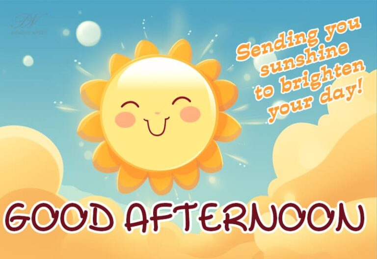 Sending you lot’s of sunshine to brighten your day