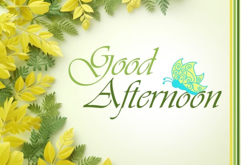Good Afternoon Wishes