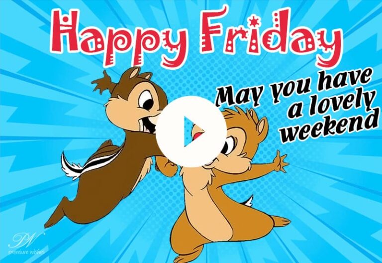 Happy Friday Cute Video – Friday Greetings