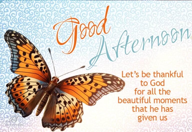Good Afternoon Wishes