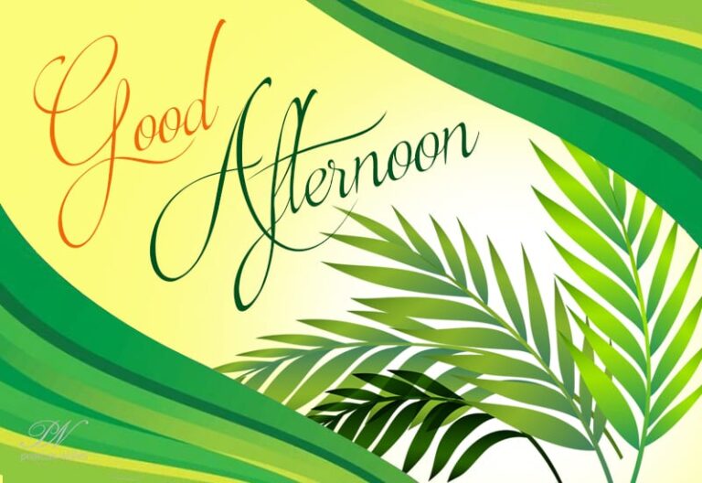 Good Afternoon Wishes
