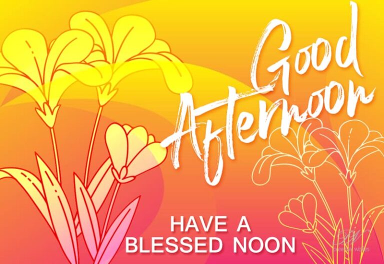 Good Afternoon Wishes