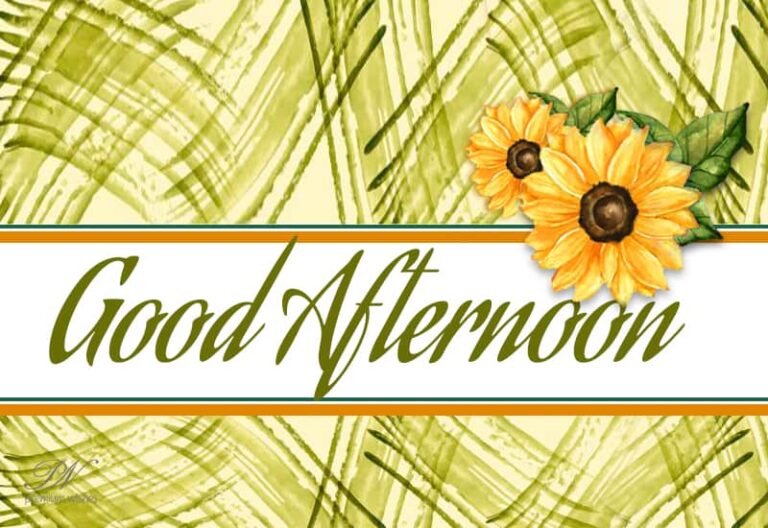 Good Afternoon Wishes