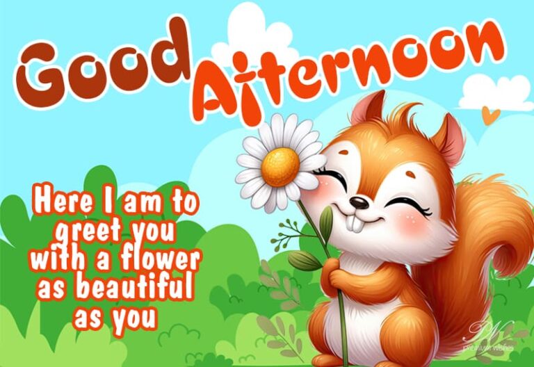 Good Afternoon Wishes