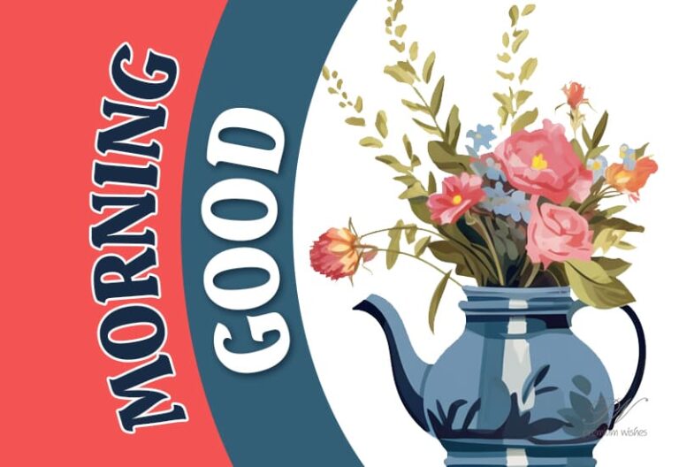 Good morning! May your day bloom with happiness and positivity