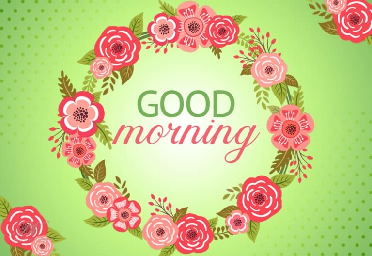 Good morning—just wanted to wish you a great day