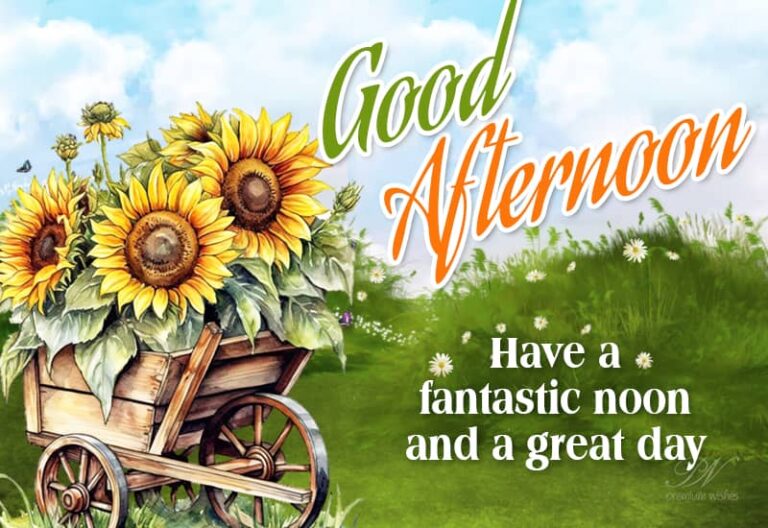 Good Afternoon Wishes