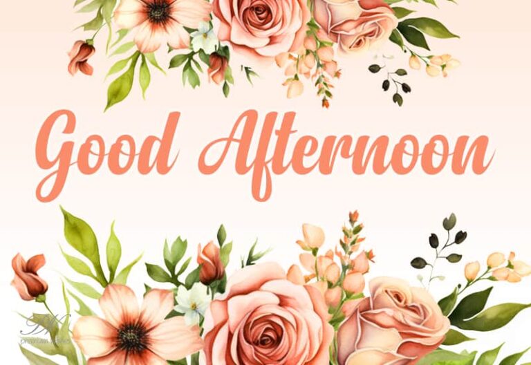 Good Afternoon Wishes