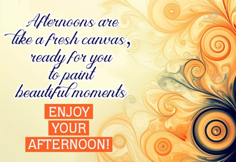 Good Afternoon Wishes