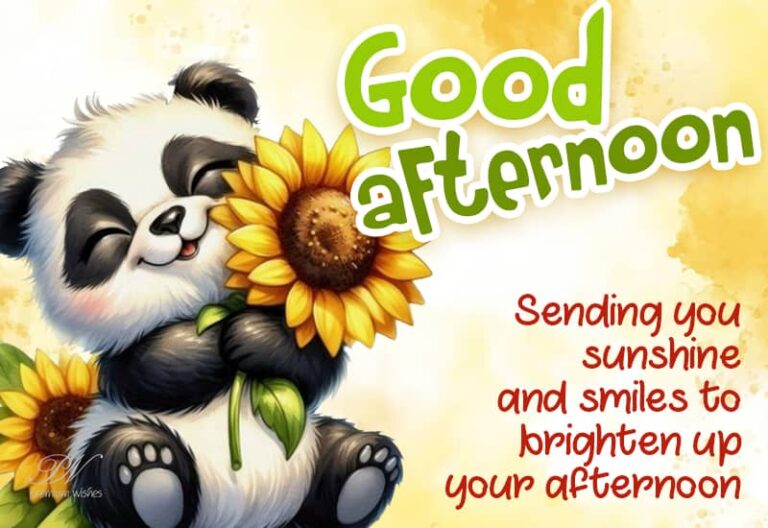 Good Afternoon Wishes