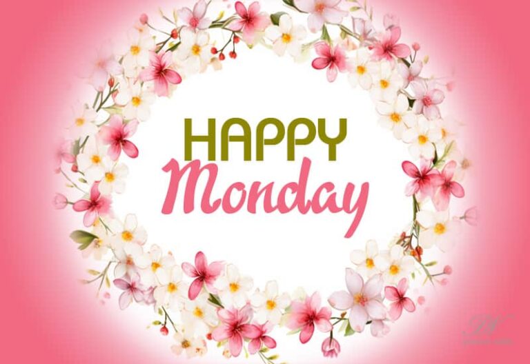 Fill your Monday with a lot of enthusiasm and great energy. Happy Monday!