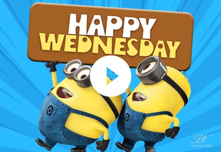 Happy Wednesday Greetings – Wednesday whatsapp Video – Cute Happy Wednesday Video Messages