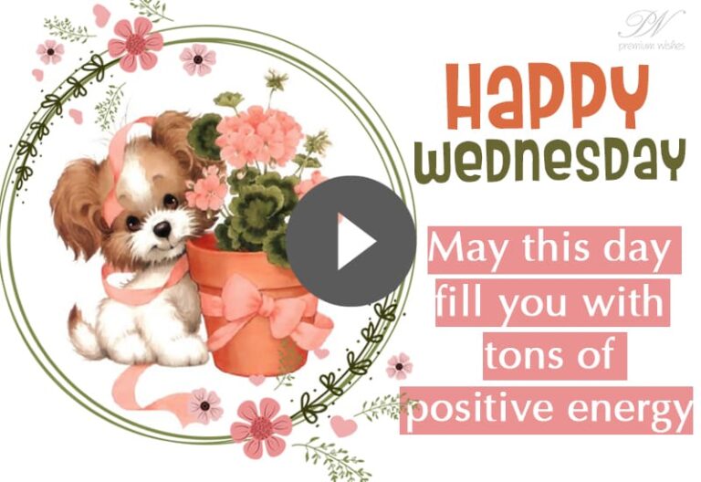 Happy Wednesday Video – Good Morning Wednesday Greetings