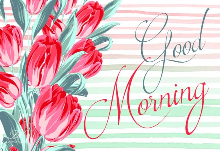 Good Morning – wake up and chase your dreams