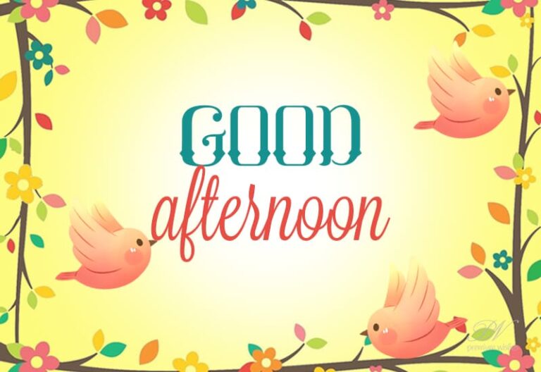 Good Afternoon Wishes