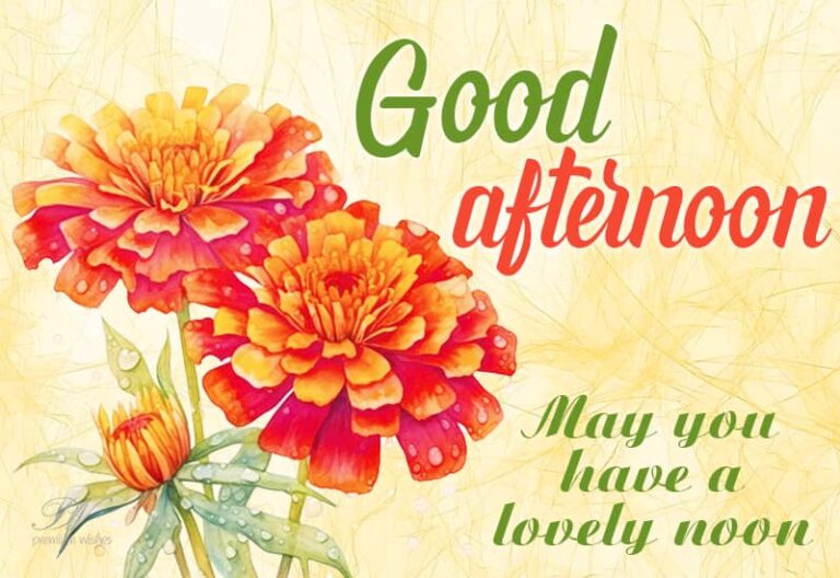 Good Afternoon Wishes