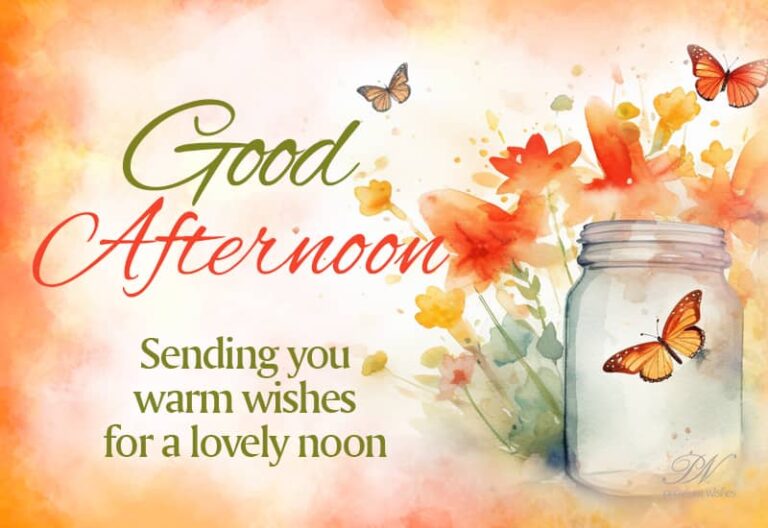 Good Afternoon Wishes