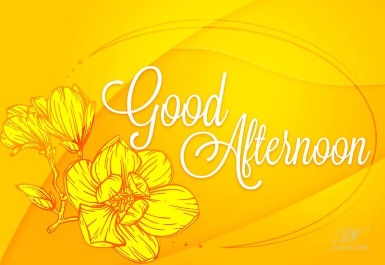 Good Afternoon Wishes