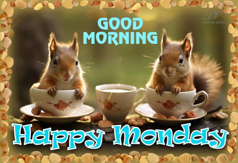 Good Morning – Happy Monday – Enjoy With Friends