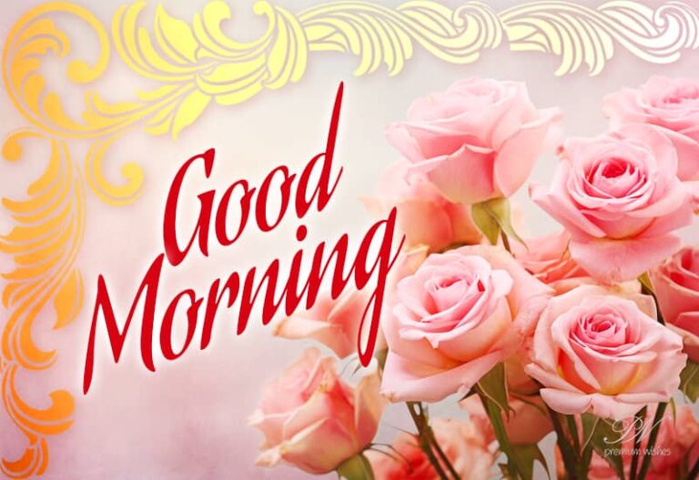 Happy Morning – May each morning bring you closer to your dreams