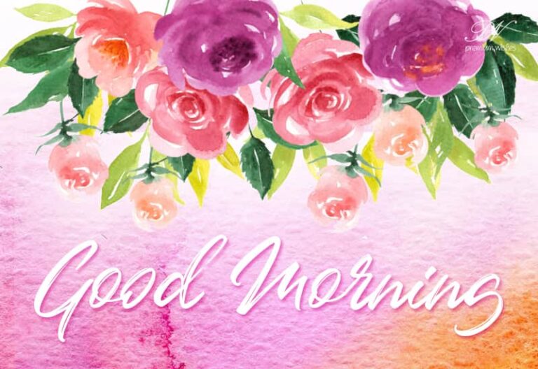 Good morning! Remember to take time to enjoy the little things