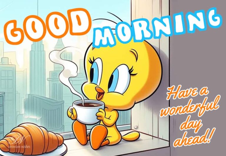 Good Morning – Have a wonderful day ahead