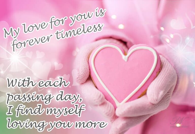 My love for you is forever