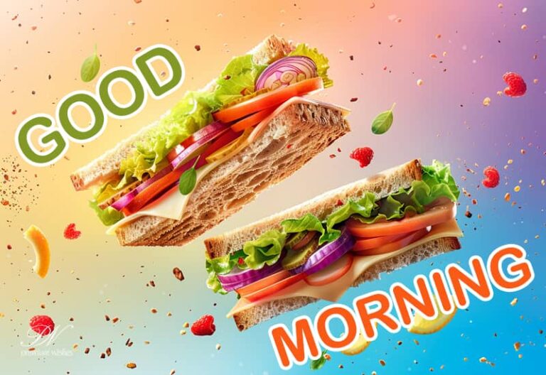 Sending you a healthy breakfast to start your day. Good morning, Have an incredible day